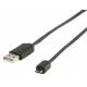 Cable adaptador USB 2.0 A macho - micro B macho