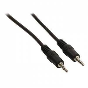 Cable de audio jack estéreo de 3.5 mm macho 