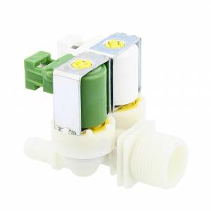 Válvula doble para lavadoras Zanussi, AEG y Electrolux