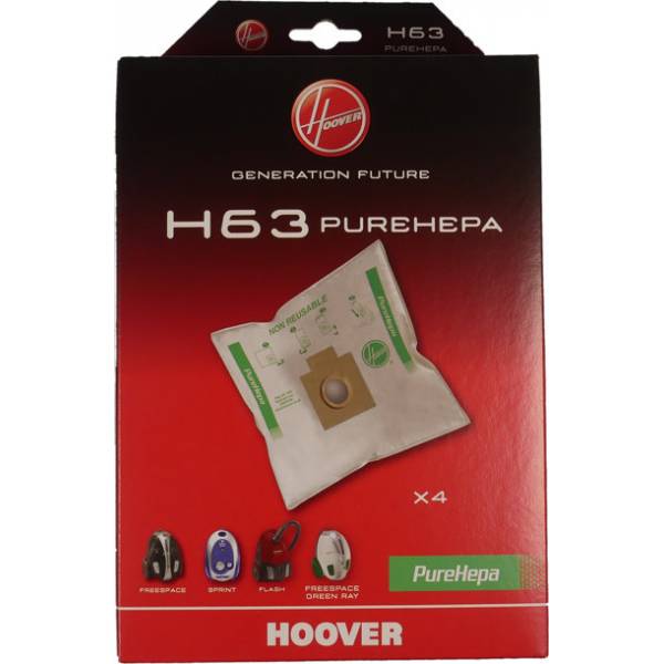 H63 HOOVER - Sac Aspirateur type H63 Hoover 35600536