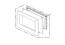 PUERTA MICROONDAS LG AGM74690001
