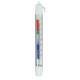 Thermometer for refrigerators and freezers